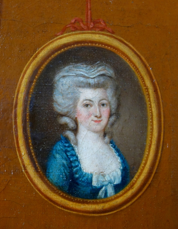 18th century French school : portrait of Joseph Melchior Marquis de Lestang-Parade