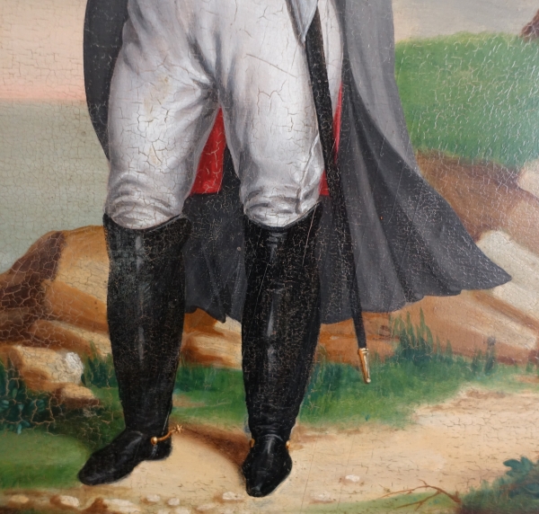 Portrait of Napoleon Ier in St Helen Island - 49cm x 59cm