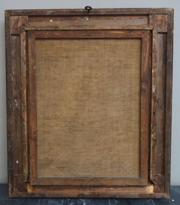 Ecole Française du XVIIIe siècle, portrait d'aristocrate officier en cuirasse, époque Régence