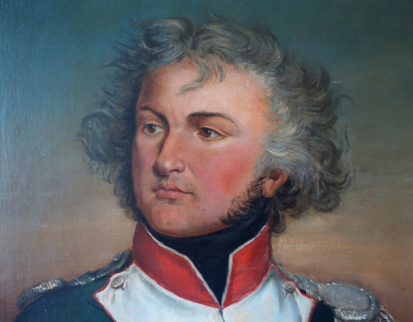 19th century French school, portrait of General Kleber, oil on canvas