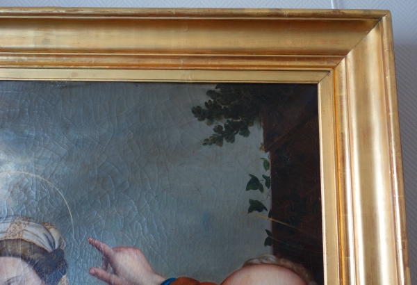 Sainte Famille et allégorie de la Rédemption, école française, suiveur de Mignard