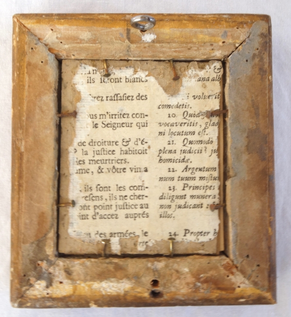 Tableau miniature - le grenadier sentinelle et la belle - gouache, début XIXe siècle