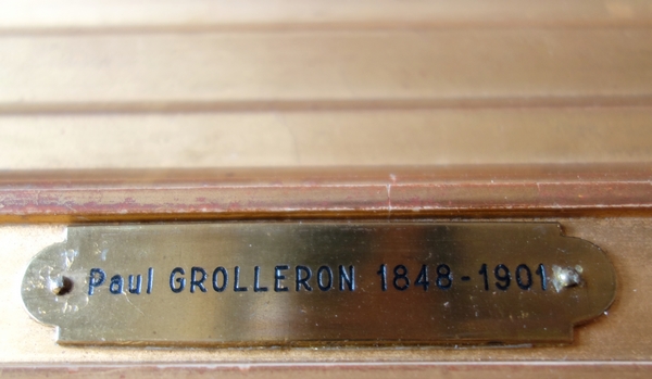Paul Grolleron : la défense héroique des Zouaves à Villersexel en 1871 - HST 45,5cm x 55cm