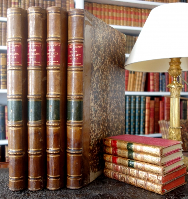 Détail — Claude Sauvageot : Palais, châteaux, hôtels et maisons de France du XVe au XVIIIe siècle, 4 tomes in-folio