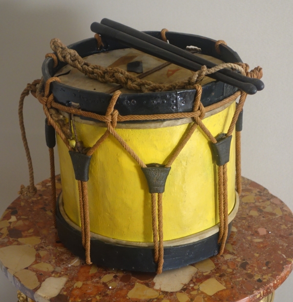 Detail — Drum for a child, late 19th century toy