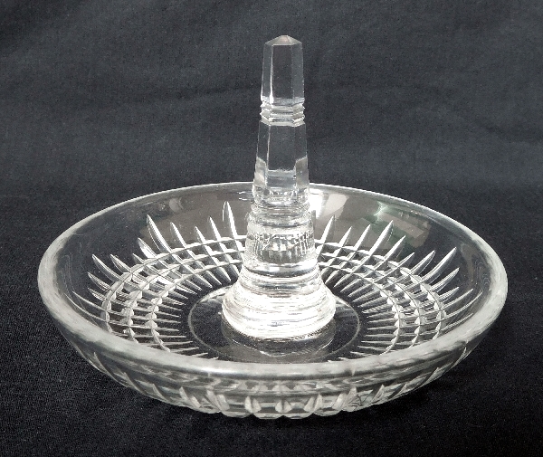 Détail — Baguier en cristal de Baccarat, modèle Nancy