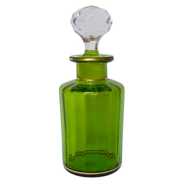 Tall Baccarat crystal perfume bottle, late 19th century - 19.5cm