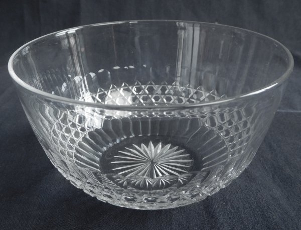 Détail — Bol à bonbons en cristal de Baccarat taillé