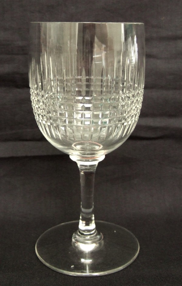 Detail — Baccarat crystal liquor glass, Nancy pattern - 9.7cm