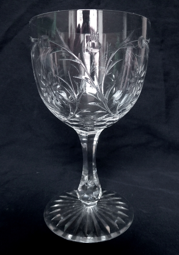 Détail — Verre à eau en cristal de Baccarat, modèle Maintenon - 15,7cm