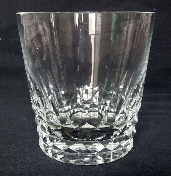 Détail — Seau à glace en cristal de Baccarat, modèle Piccadilly - signé