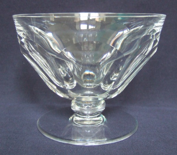 Detail — Baccarat crystal champagne glass, Talleyrand pattern - signed