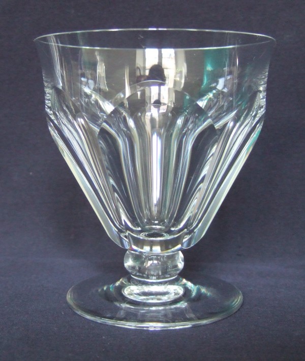 Detail — Baccarat crystal port or wine glass, Talleyrand pattern - 8,3cm - signed