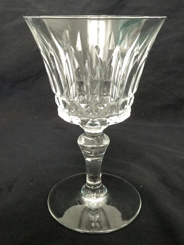 Detail — Baccarat crystal liquor glass, Piccadilly pattern - signed - 8cm