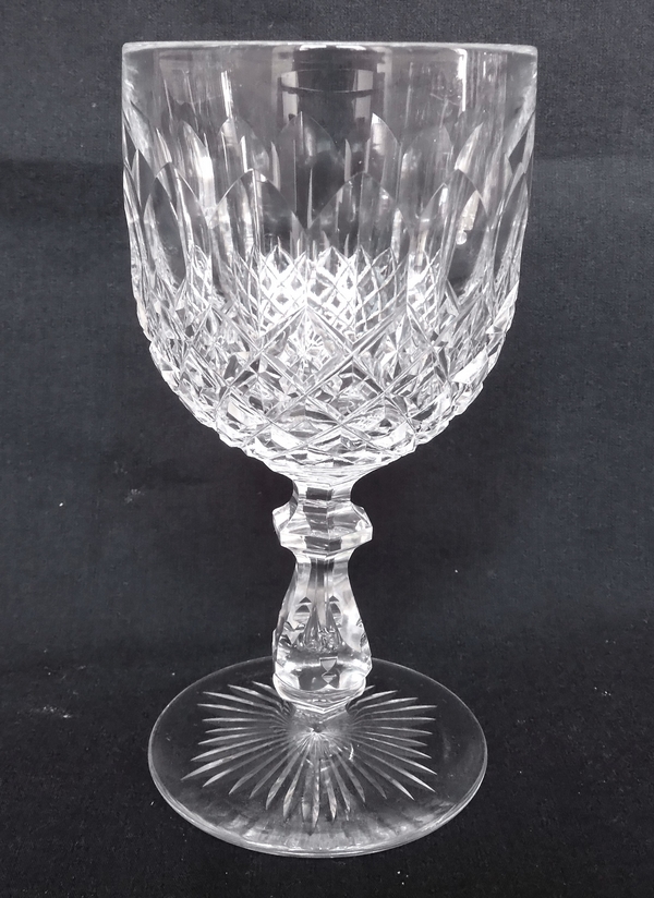 Détail — Verre à eau en cristal de Baccarat, modèle Libourne (modèle GG) - 16cm