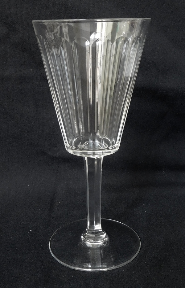 Détail — Verre à vin rouge en cristal de Baccarat, modèle Chicago - 14cm