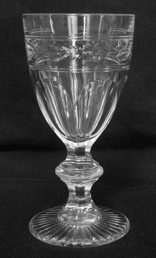 Détail — Verre à eau en cristal de Baccarat, modèle Jonzac - 15,7cm