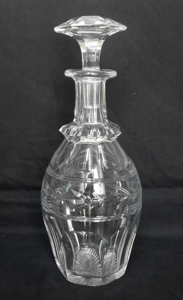 Détail — Carafe à vin en cristal de Baccarat, modèle Jonzac - 27,8cm