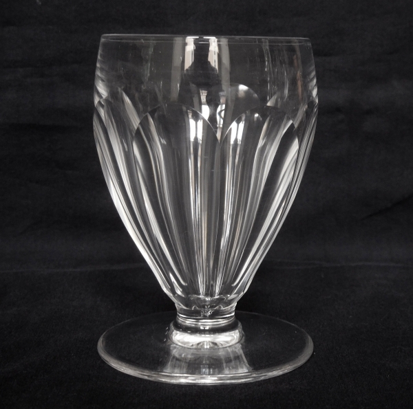 Detail — St Louis crystal wine glass, Bearn pattern - 9,3cm