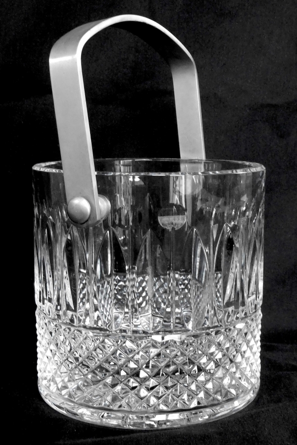 Détail — Seau à glace en cristal de Saint Louis, modèle Tommy - signé