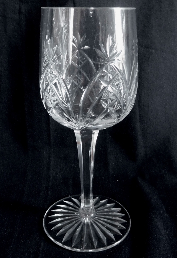 Détail — Verre à eau en cristal de Baccarat, modèle forme 9232 taille 9255 du catalogue de 1916 - 17,6cm