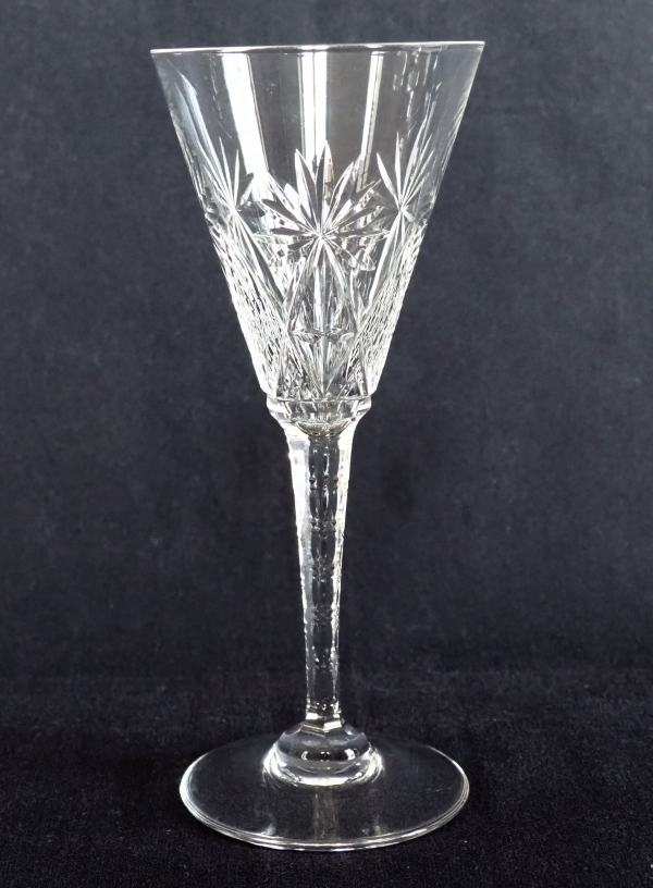 Detail — St Louis crystal water glass, Nelly pattern - 19cm
