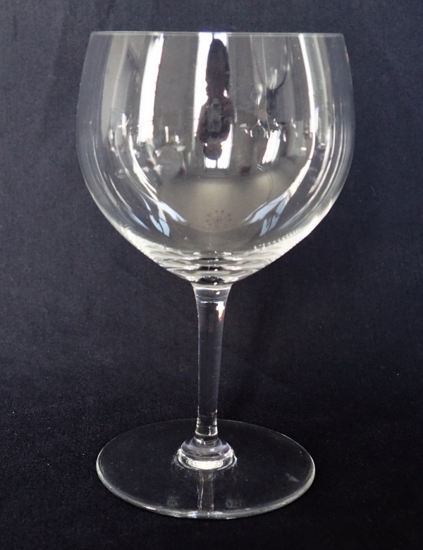 Detail — Large Baccarat crystal wine-tasting glass, Volnay pattern - 16.7cm - signed