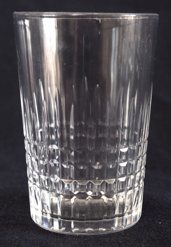 Detail — Baccarat cristal port glass / gobelet, Nancy pattern - 8cm
