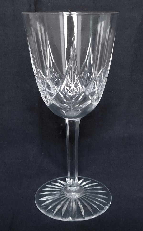 Detail — Baccarat crystal Burgundy wine glass, Epron pattern - 14.5cm