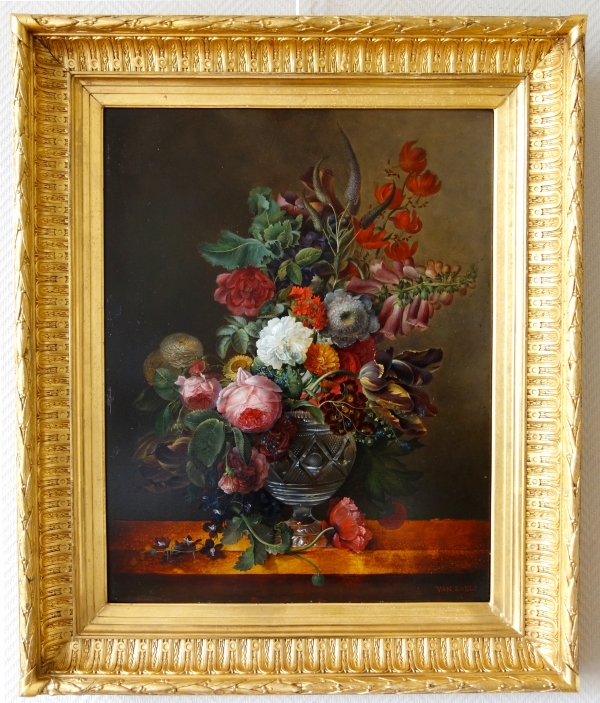 Détail — Ecole Française du début du XIXe siècle, suiveur de Van Dael - bouquet de fleurs